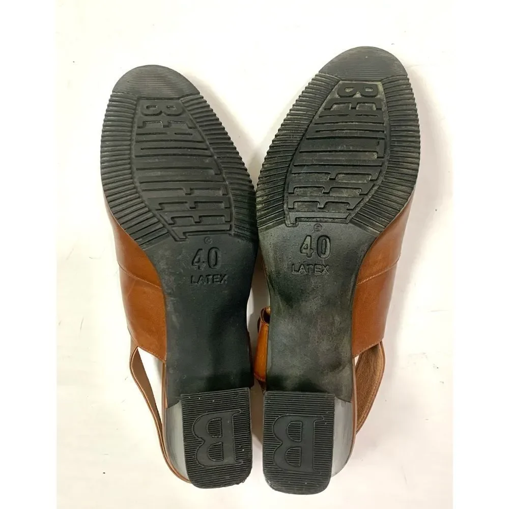 BeautiFeel Leather Slingback Heels